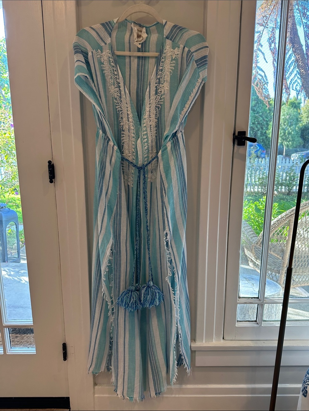Z&L Maui Linen Duster Beach Coverup (One Size)